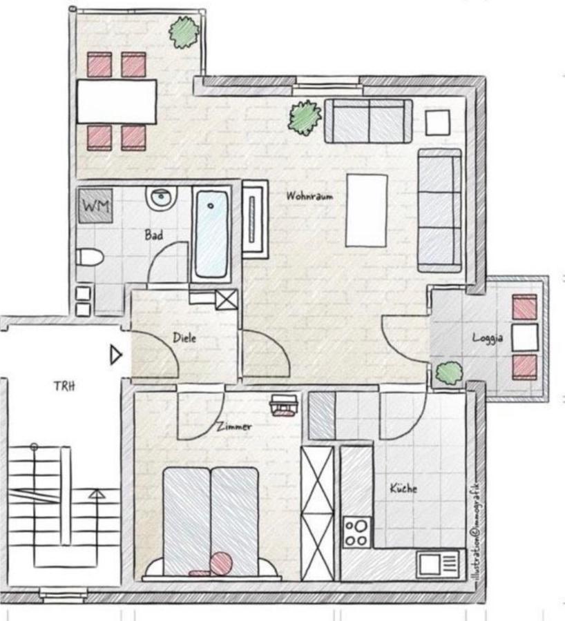 Ferienwohnung Stadtgracht Nordhorn Extérieur photo